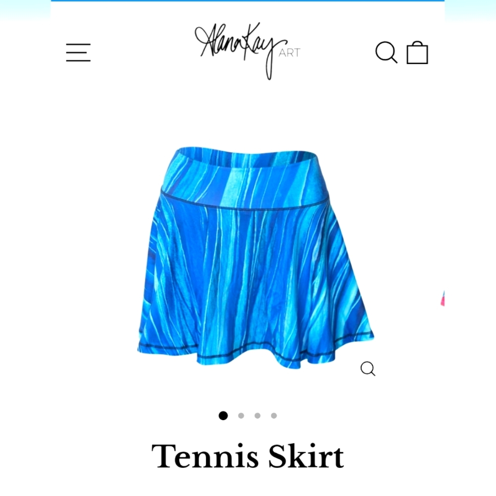 Pickleball Skort by AlanaKay Art